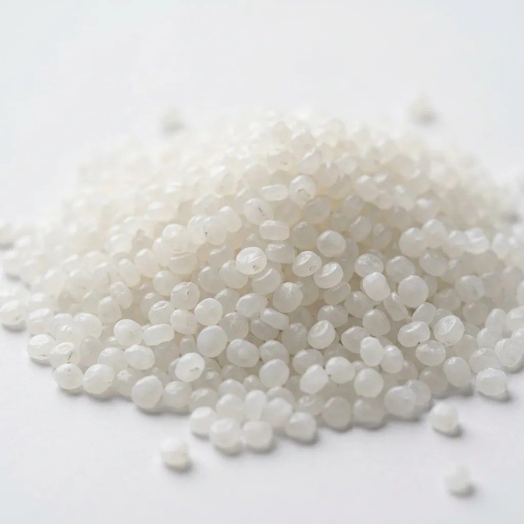 Milky Granules - White Plastic Granules